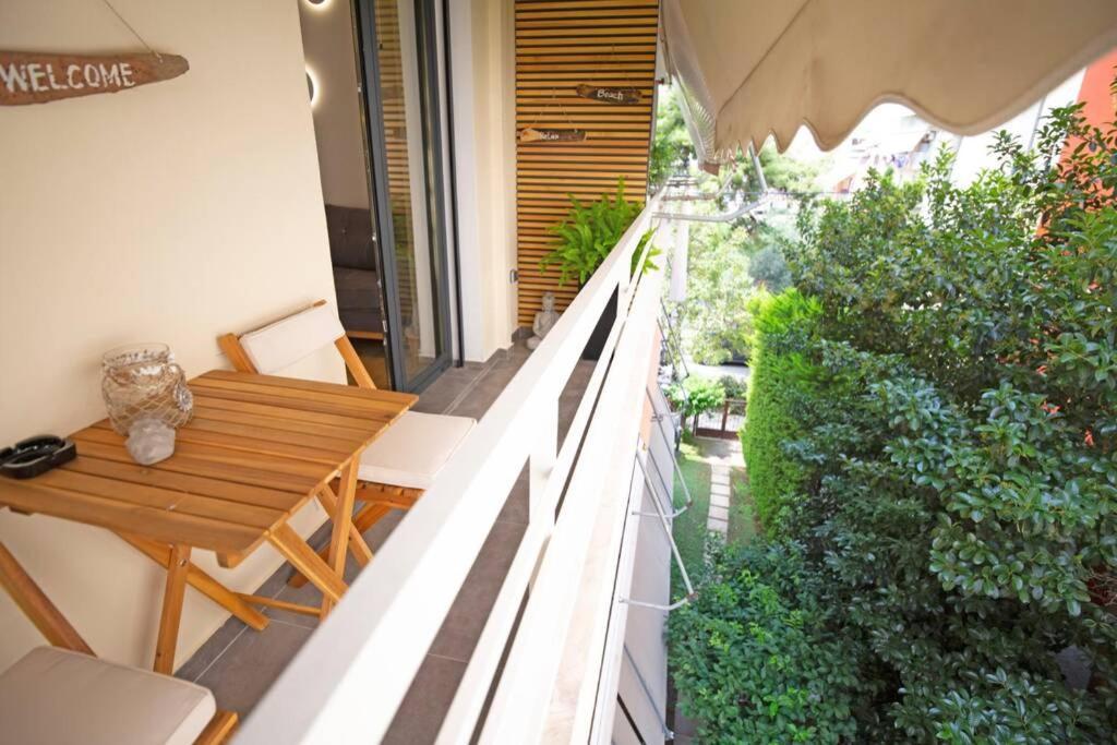 Ecostay-Serenity,Business Class Apartment By The Sea In Alimos Kalamaki Athen Eksteriør billede